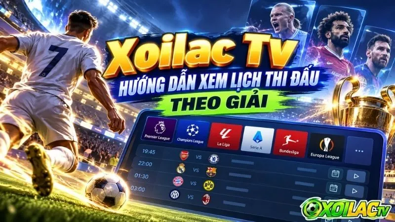 Tổng quan tiện ích tra cứu lịch thi đấu bóng đá thông minh